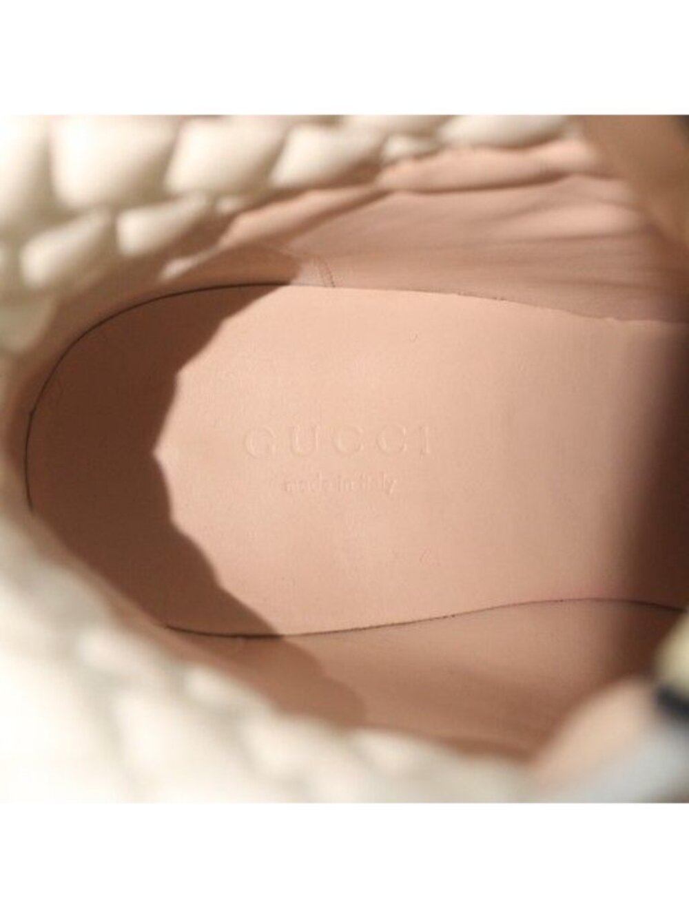 Gucci Ankle Boots GG Supreme Leather High Heel Lace Up 37 - Picture 7 of 9